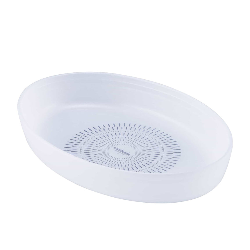 Essteele Ceramic Oval Glass Dish 39.5cm - 3.5 Litre - Image 01