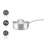 Essteele Per Amore Covered Saucepan 18cm - 1.8 litre - Image 04