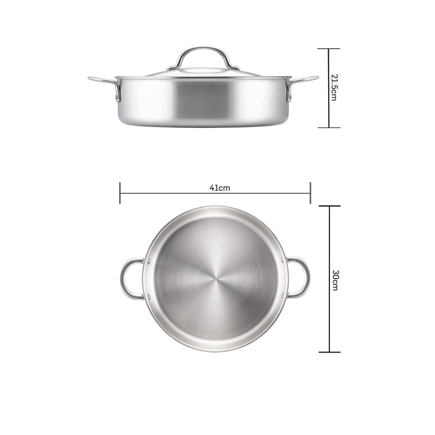 Essteele Per Amore Covered Sauteuse 30cm - 4.7 Litre - Image 05