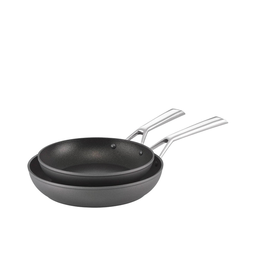 Essteele Per Bellezza Open Skillet Twin Pack 24cm and 28cm - Image 01