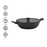 Essteele Per Domani Covered Wok 30cm - Image 06