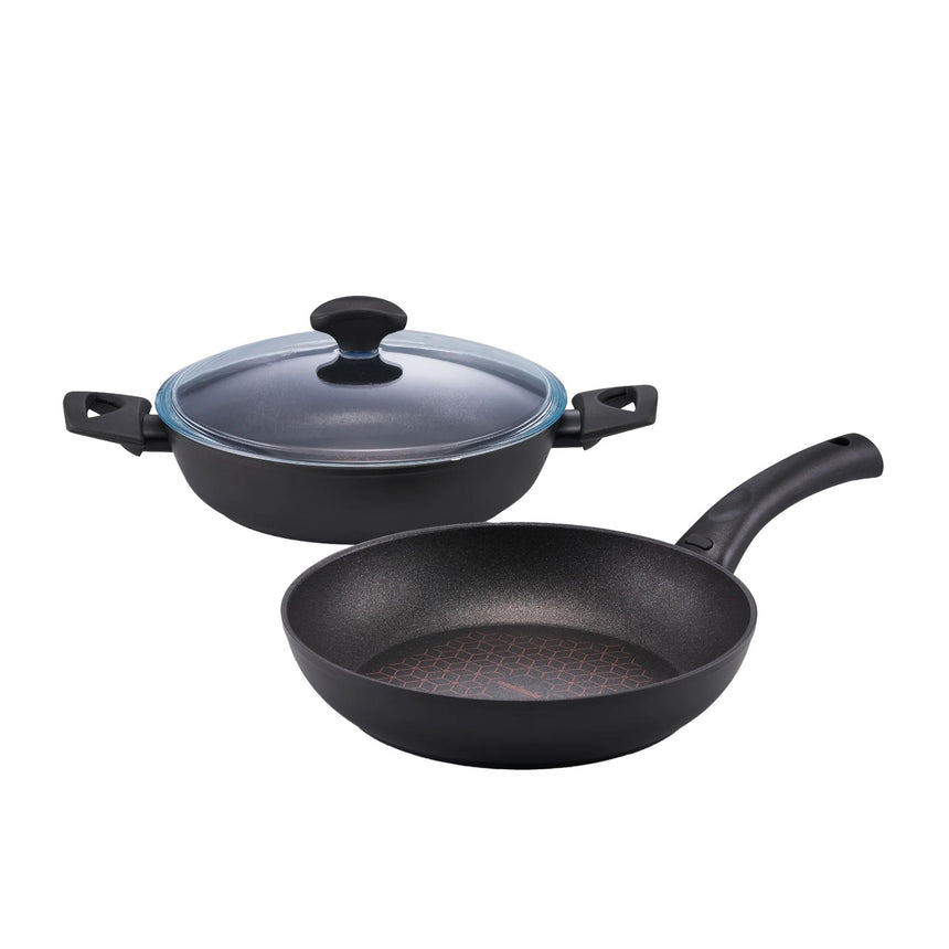 Essteele Per Salute 2 Piece Open Frypan and Covered Sauteuse Set 26cm - Image 01