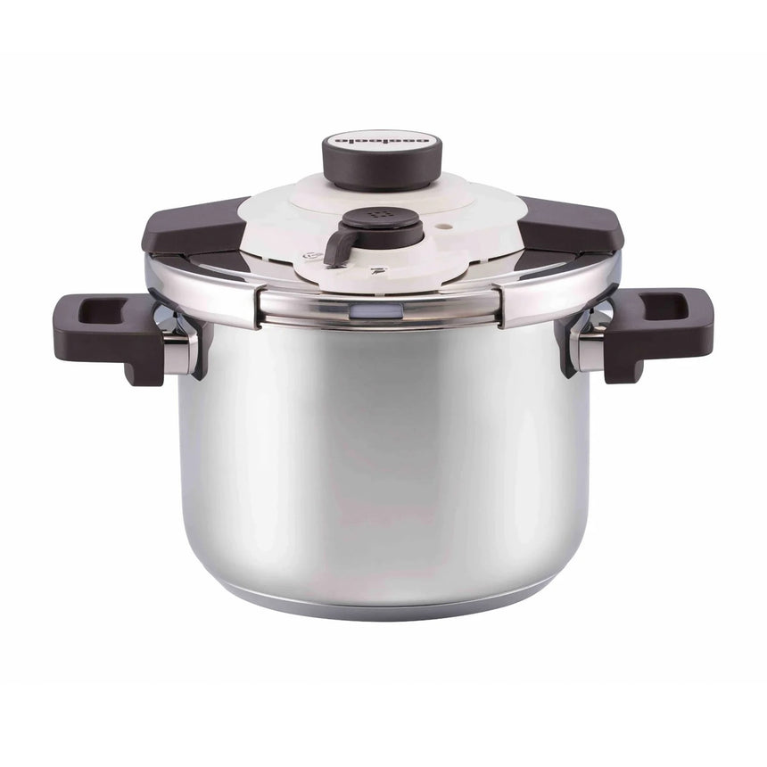 Essteele Per Velocita Stainless Steel Pressure Cooker 22cm - 6L - Image 01