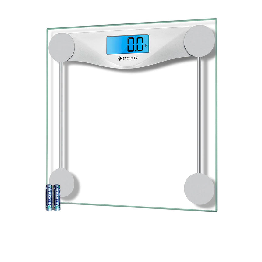 Etekcity Digital Body Weight Bathroom Scale Silver - Image 01