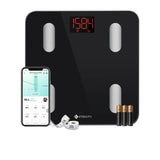 Etekcity Smart WiFi Body Weight Scale Black - Image 01