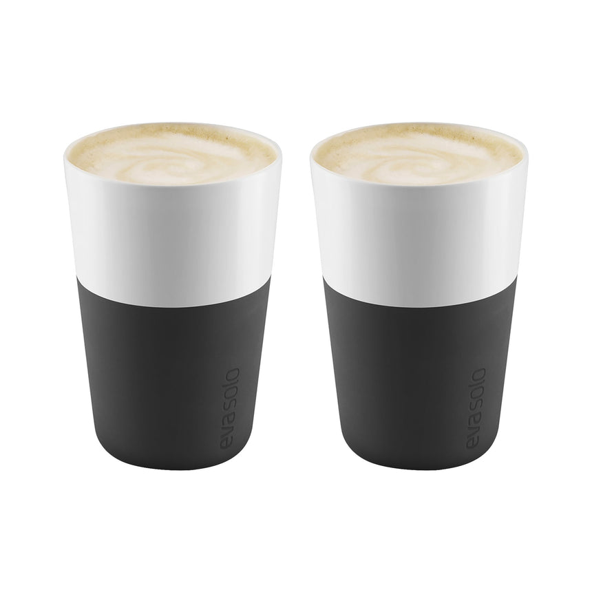 Eva Solo Latte Tumbler 360ml Set of 2 Black - Image 03