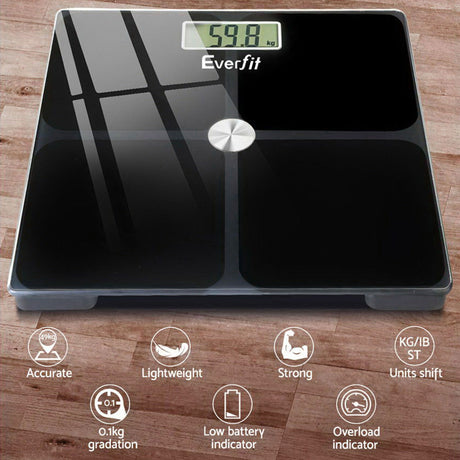 Everfit Ultra Slim Bathroom Scale - Image 02