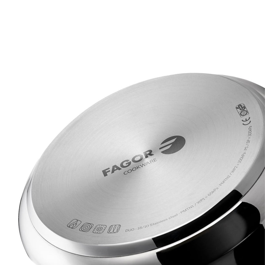 Fagor Duo Stainless Steel Pressure Cooker 6 Litre - Image 05