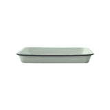 Falcon Enamelware Baking Tray 24x18cm Duck Egg in Blue - Image 01