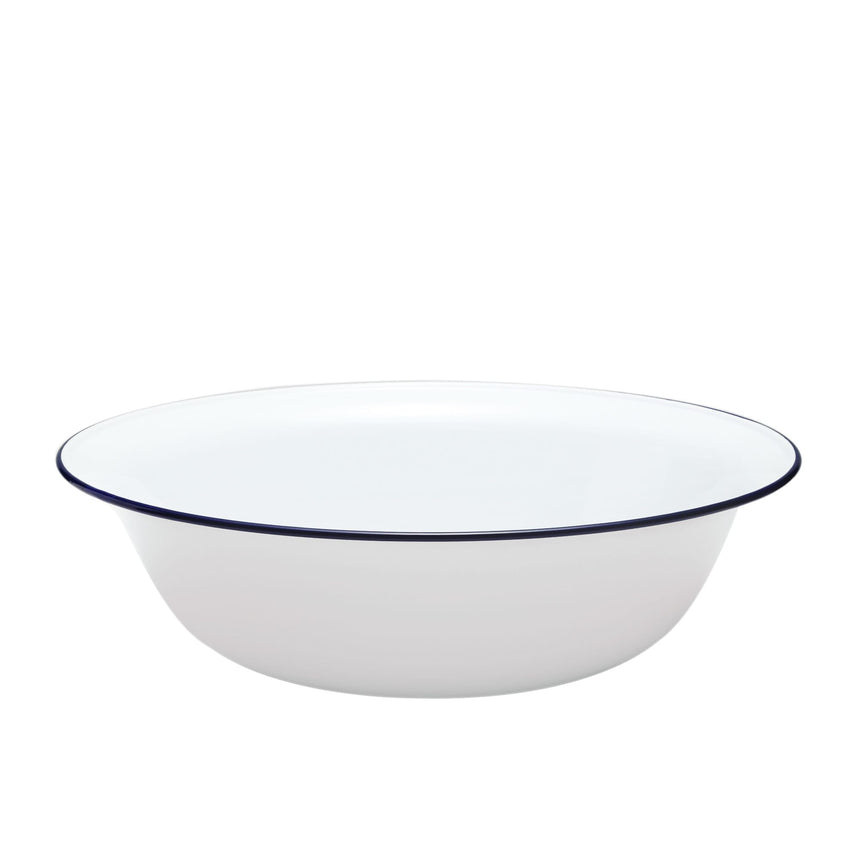 Falcon Enamelware Wash Basin 40cm White - Image 01