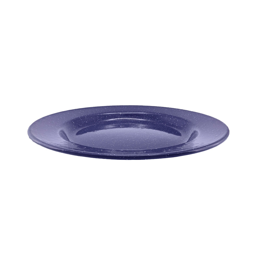 Falcon Enamelware Dinner Plate 26cm in Blue - Image 01