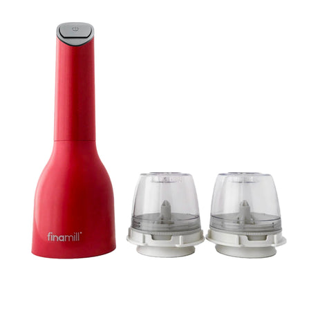 FinaMill Electric Spice Grinder with 2 Pro Plus Pods Sangria - Image 01