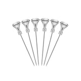 Final Touch Diamond Cocktail Pick Set of 6 - Image 01