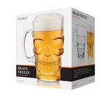 Final Touch Glass Skull Mug 700ml - Image 05