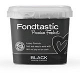 Fondtastic Premium Fondant in Black 1kg - Image 01