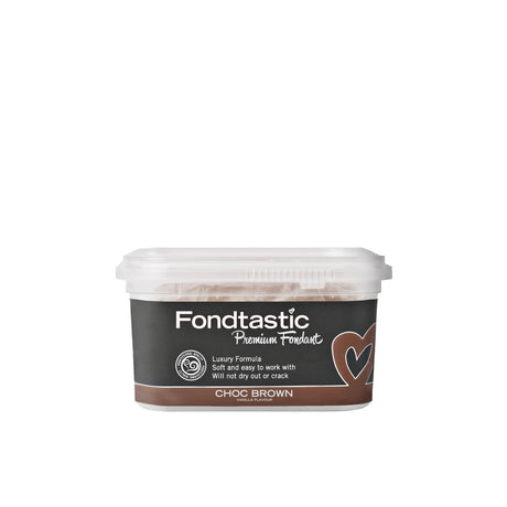 Fondtastic Premium Fondant Brown 250g - Image 01