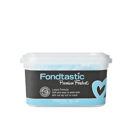 Fondtastic Premium Fondant in Pastel in Blue 250g - Image 01