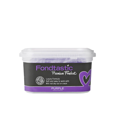 Fondtastic Premium Fondant Purple 250g - Image 01