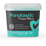 Fondtastic Premium Fondant Tiffany in Blue 1kg - Image 01