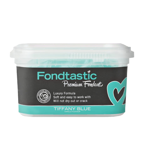 Fondtastic Premium Fondant Tiffany in Blue 250g - Image 01