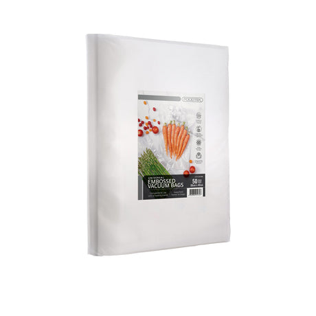 Foodtek Channel Embossed Vacuum Bags 40x30cm Pack of 50 - Image 01