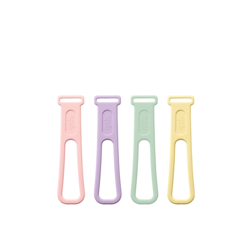 Frank Green Reusable Straw Lid Strap Set of 4 in Pastel - Image 01