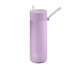 Frank Green Ultimate Ceramic Reusable Bottle with Straw 595ml (20oz) Lilac Haze - Image 01