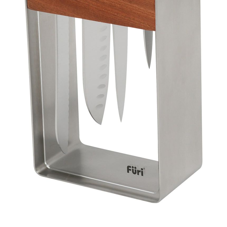 Furi Pro 5 Piece Stainless Steel Knife Block Set - Image 04