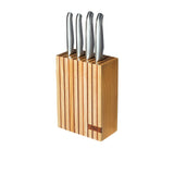 Furi Pro Wooden 5pc Knife Block Set - Image 01