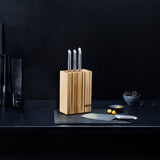 Furi Pro Wooden 5pc Knife Block Set - Image 02