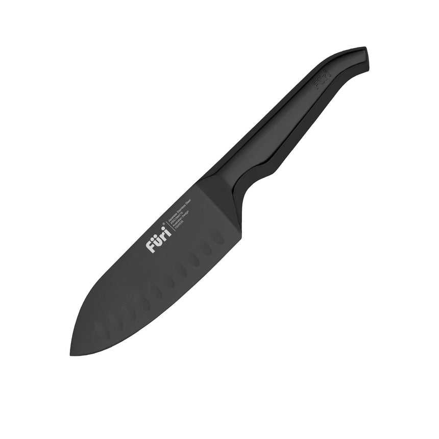 Furi Pro East West Santoku Knife 13cm Jet in Black - Image 01