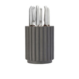 Furi Pro Radial 7 Piece Knife Block Set Flint Terrazzo - Image 01