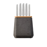 Furi Pro Stone Knife Block Set of 6 Flint Terrazzo - Image 01