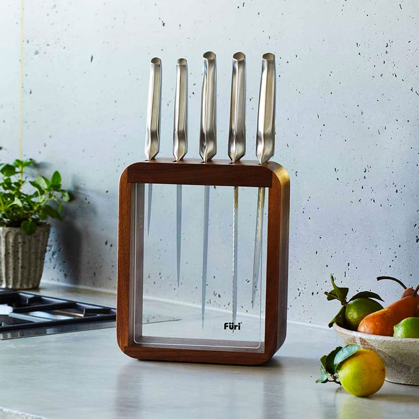 Furi Pro Vault Knife Block Set of 6 - Image 03