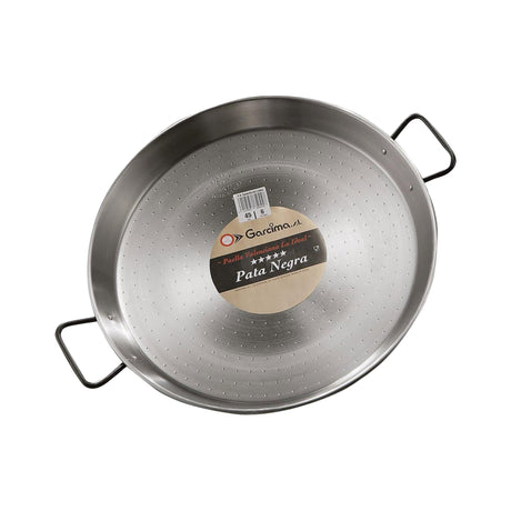 Garcima Carbon Steel Induction Paella Pan 34cm - Image 01