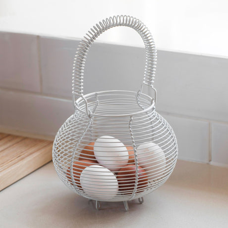 Garden Trading Egg Basket Chalk - Image 02