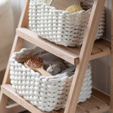 Garden Trading Rope Knit Style Basket Set of 2 - Image 02