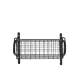 Garden Trading Wirework Basket Shelf Small Black - Image 01