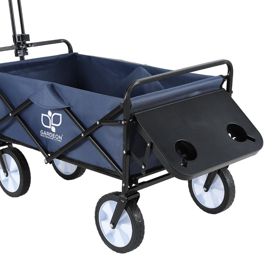 Gardeon Garden Cart with Cup Holders - Image 03