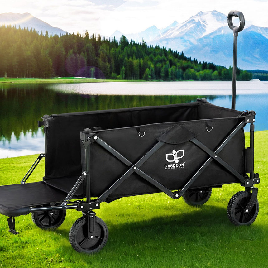 Gardeon Garden Cart with Rear Opening - Image 02