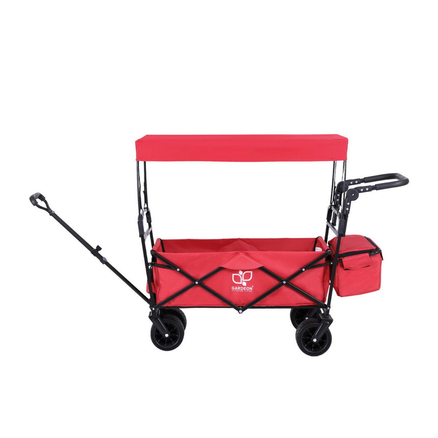 Gardeon Garden Cart with Removable Canopy - Image 03