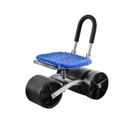 Gardeon Garden Foldable Stool with Wheels - Image 01