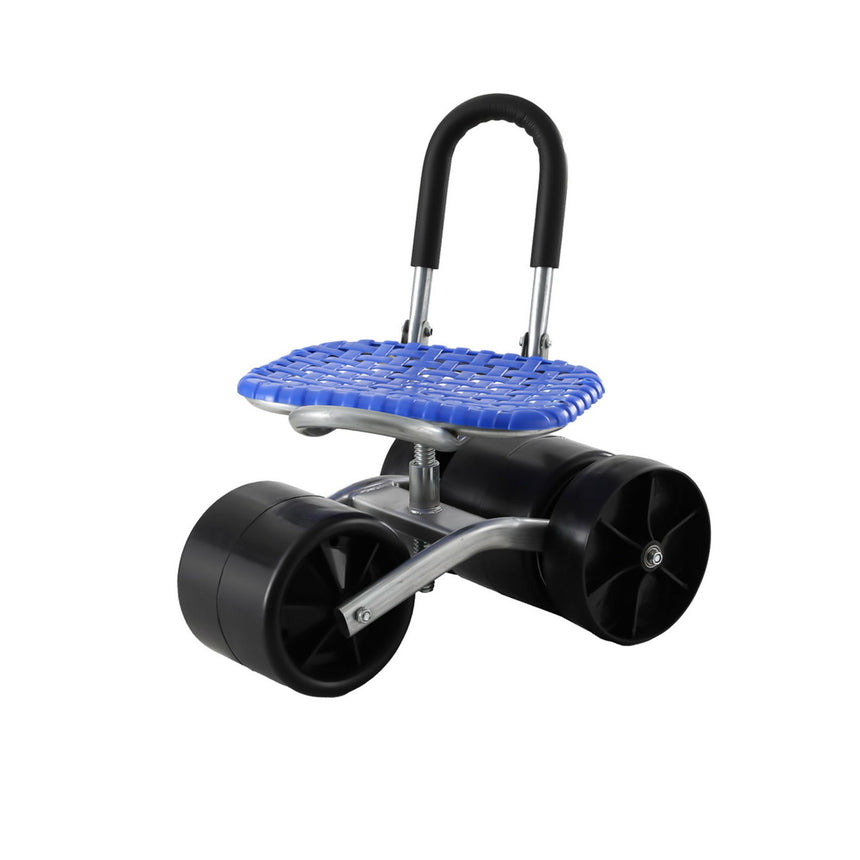 Gardeon Garden Foldable Stool with Wheels - Image 03