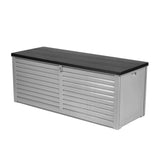 Gardeon Outdoor Storage Box 390L Dark Grey - Image 03