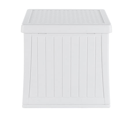 Gardeon Outdoor Storage Box 56L White - Image 02