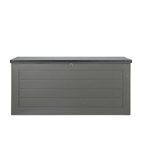 Gardeon Outdoor Storage Box 680L Grey - Image 02