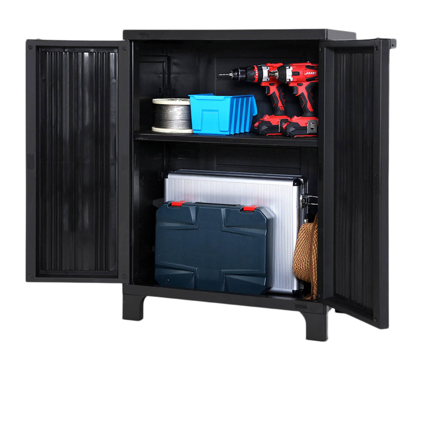 Gardeon Outdoor Storage Cabinet 65cm - Image 05