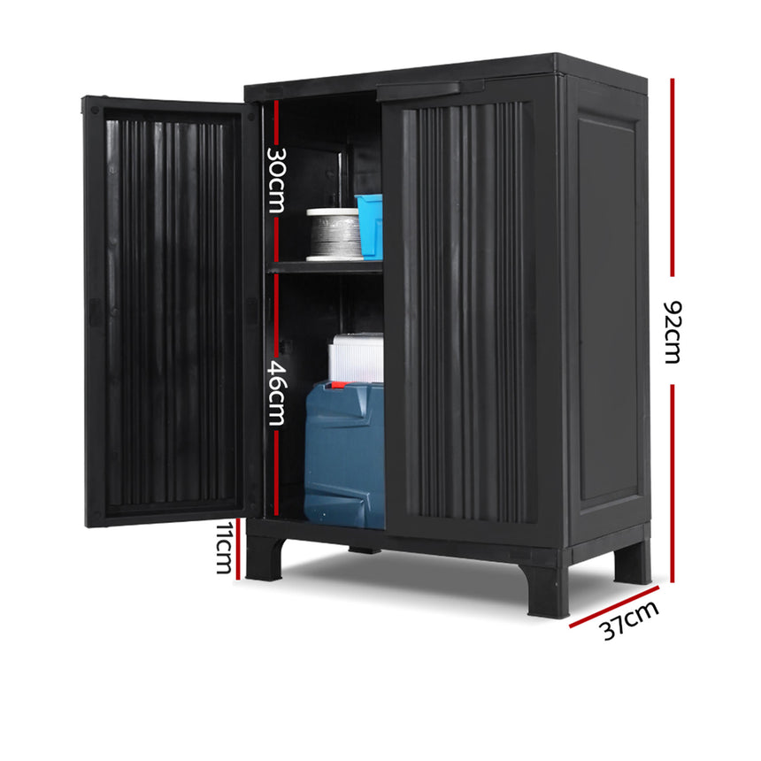 Gardeon Outdoor Storage Cabinet 65cm - Image 04