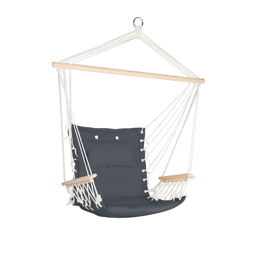 Gardeon Swing Chair Hammock Grey - Image 01