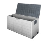 Gardeon Giantz Outdoor Storage Box 290L Grey - Image 06